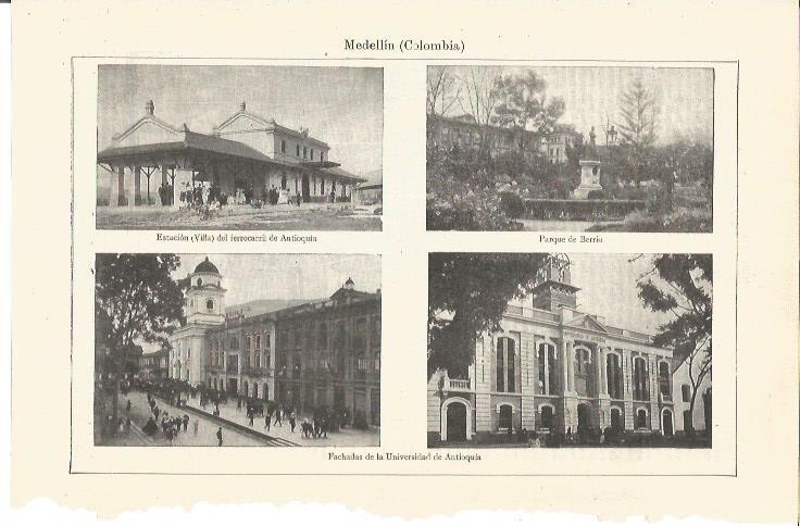 LAMINA V03194: Fachadas de la Universidad de Antioquia en Medellin, Colombia