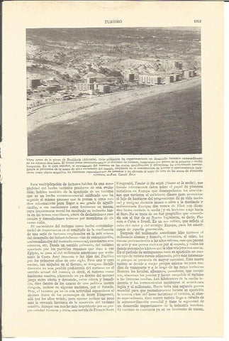 LAMINA V03184: Vista aerea playa de Benidorm, Alicante