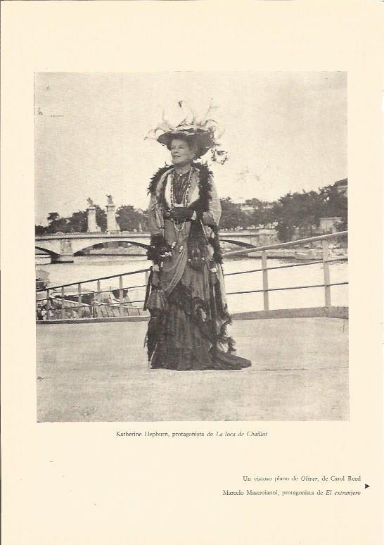 LAMINA V02962: K. Hepburn en La loca de Chaillot