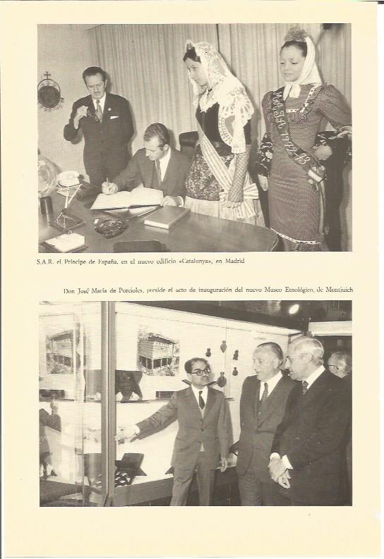 LAMINA V02983: El principe de España en el edificio Catalunya en Madrid