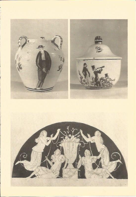 LAMINA V02916: Ceramicas decoradas por Xavier Nogues