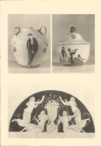 LAMINA V02916: Ceramicas decoradas por Xavier Nogues