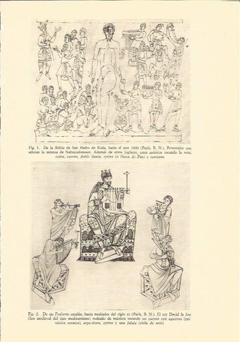 LAMINA V02908: De la Biblia de San Pedro de Roda y Psalterio catalan