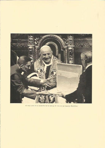 LAMINA V02941: El Papa Juan