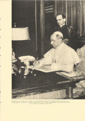 LAMINA V02940: El gran Papa Pio XII