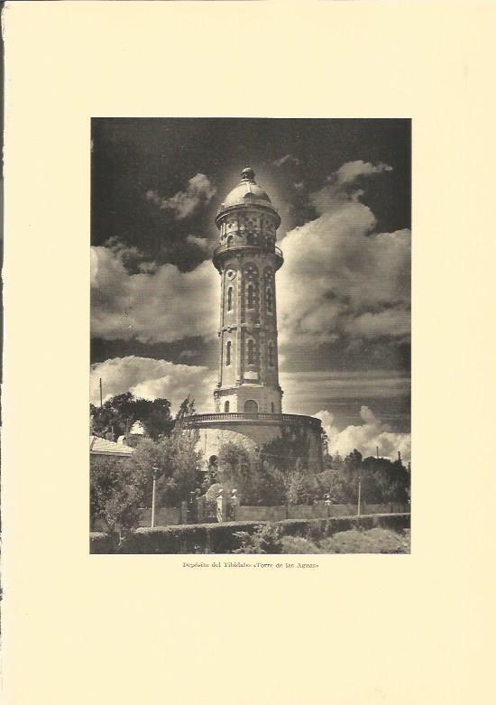 LAMINA V02938: Torre de las Aguas, Deposito del Tibidabo