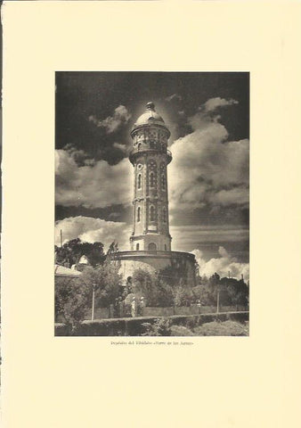 LAMINA V02938: Torre de las Aguas, Deposito del Tibidabo