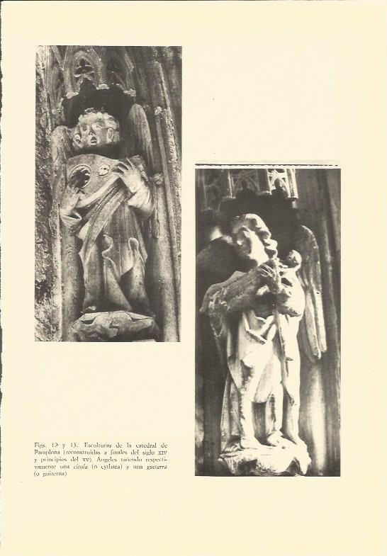 LAMINA V02930: Esculturas catedral de Pamplona