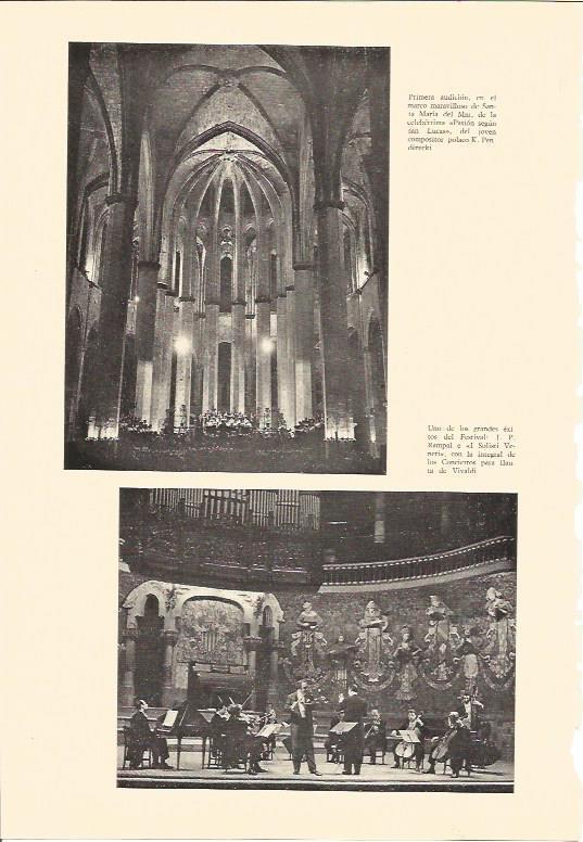 LAMINA V03035: Pasion según San Lucas en Santa Maria del Mar