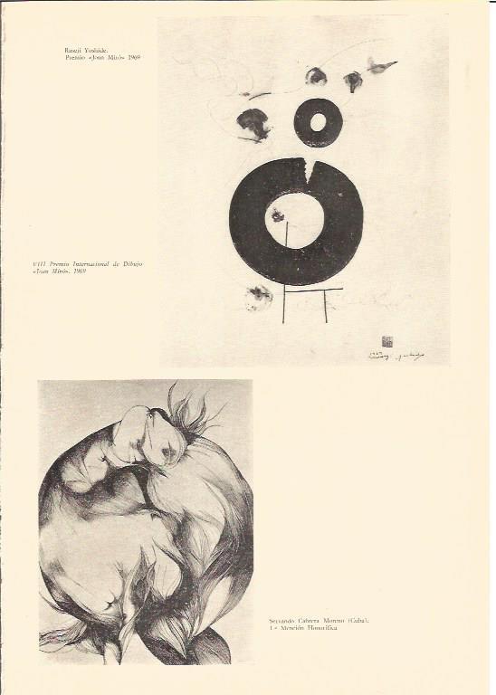 LAMINA V03032: VIII Premio Internacional de Dibujo Joan Miro 1969