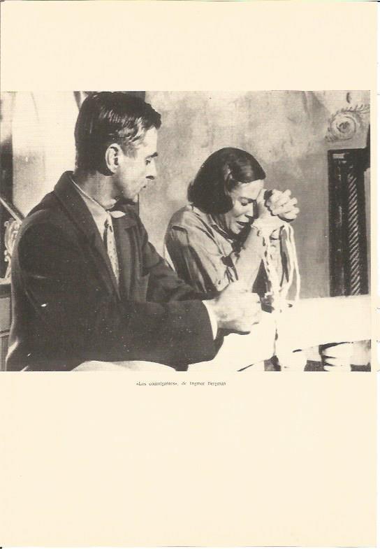 LAMINA V03068: Los comulgantes por I. Bergman