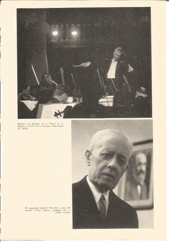 LAMINA V03064: H. von Karajan y M. Blancafort
