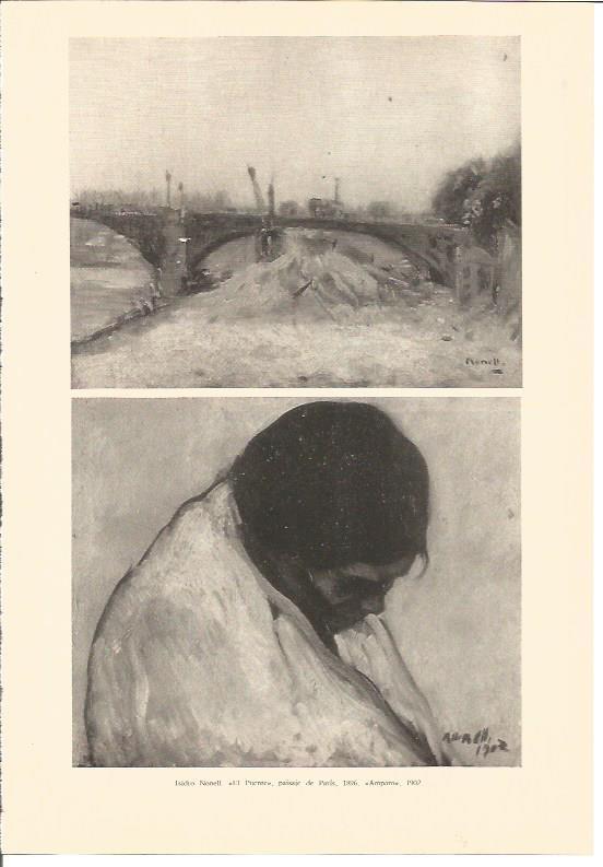 LAMINA V03054: El Puente y Amparo por I. Nonell