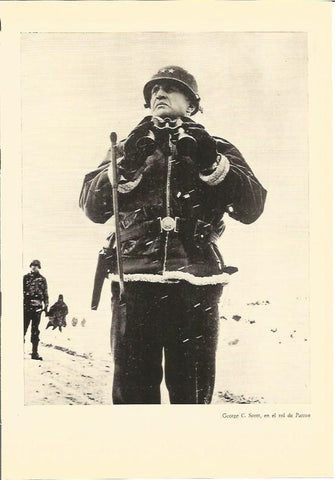 LAMINA V03006: George C. Scott en Patton