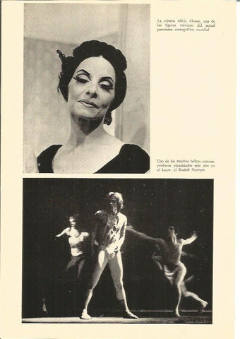 LAMINA V03004: Alicia Alonso y R. Nureyev