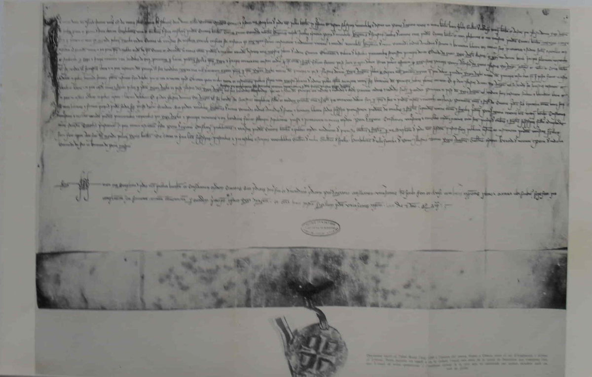 LAMINA V03024: Tratado entre el rey de Inglaterra y Alfons el Liberal, 1289