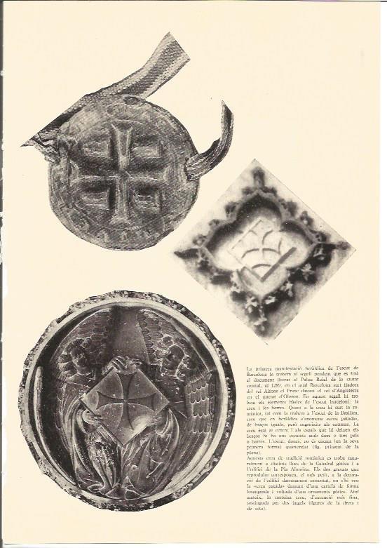 LAMINA V03022: Escudos de la ciudad de Barcelona
