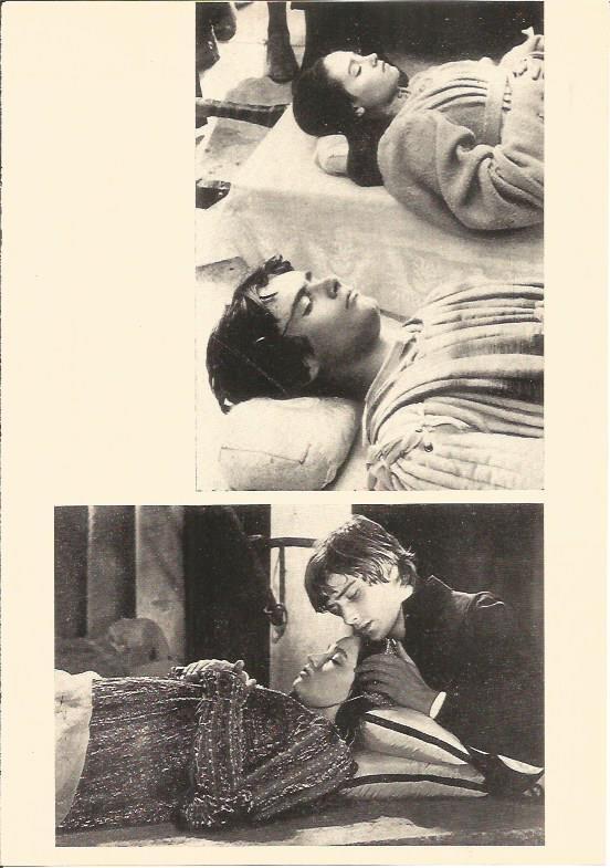 LAMINA V03015: O. Hussey y L. Whitind en Romeo y Julieta de F. Zeffirelli