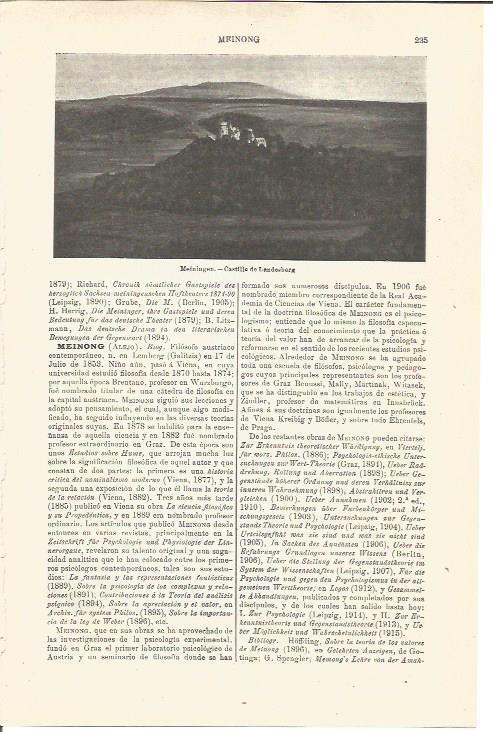 LAMINA V03240: Castillo de Lasdenberg en Meiningen