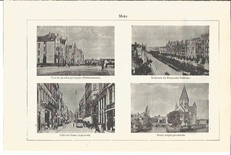 LAMINA V03455: Calles de Metz