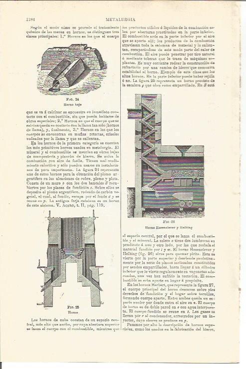 LAMINA V03430: Hornos para metalurgia