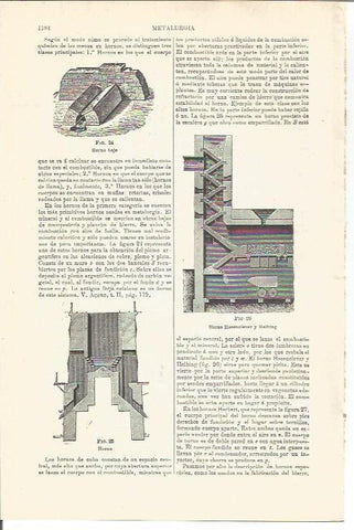 LAMINA V03430: Hornos para metalurgia