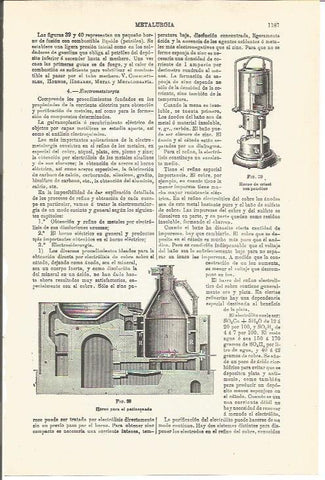 LAMINA V03432: Horno de crisol y horno para patisonade