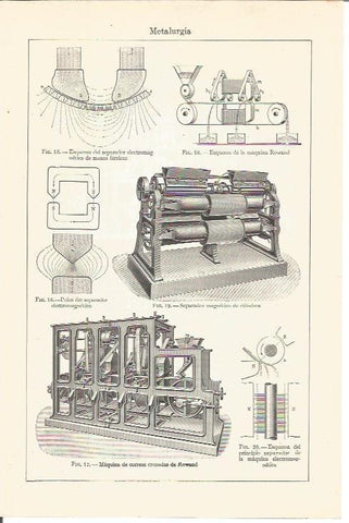 LAMINA V03429: Metalurgia