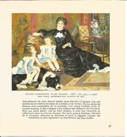 LAMINA V03493: Madame Charpentier et ses enfants por Renoir