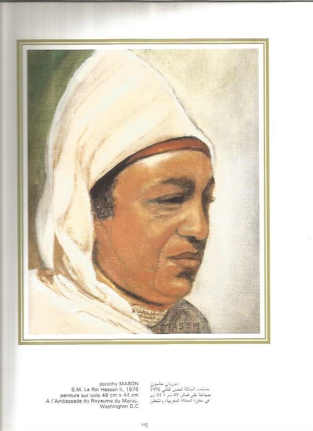 LAMINA V03551: S. M. Le Roi Hassan II, 1976 por dorothy MASON