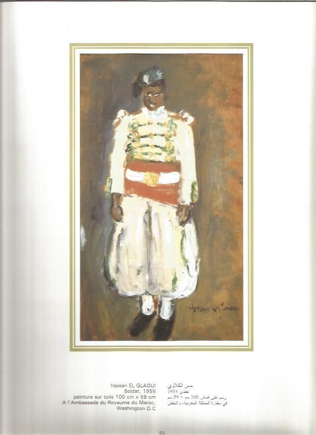 LAMINA V03540: Soldat, 1955 por hassan EL GLAOUI