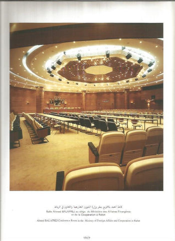 LAMINA V03532: Sala Ahmed BALAFREJ en el Ministerio de Asuntos Exteriores en Rabat