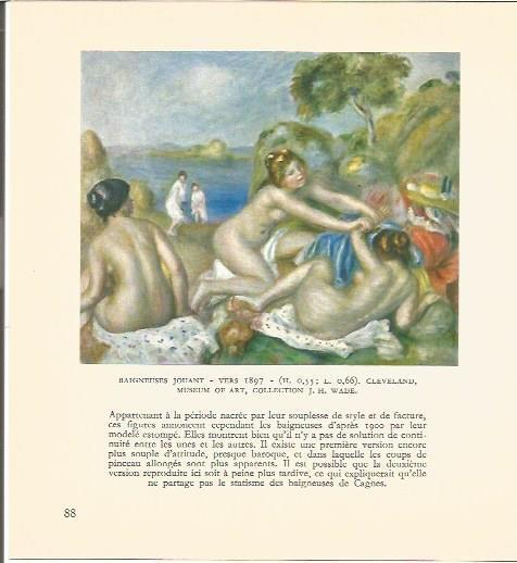 LAMINA V03509: Baigneuses jouant - vers por Renoir