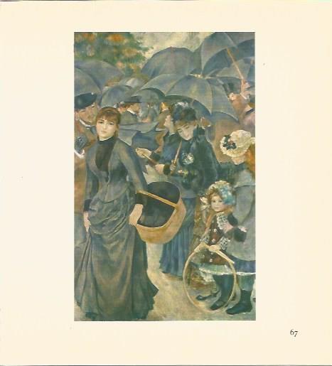 LAMINA V03501: Les parapluies por Renoir