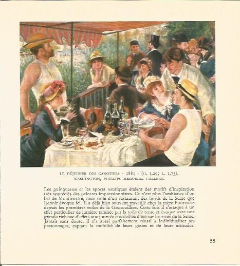 LAMINA V03497: Le dejeuner des canotiers por Renoir