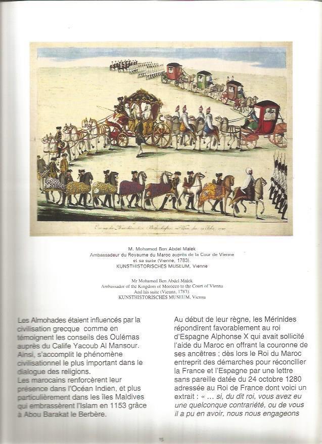 LAMINA V03516: Mohamed Ben Abdel Malek y su corte