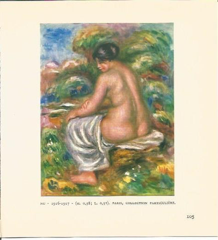 LAMINA V03513: Nu 1916-1917 por Renoir