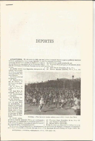 LAMINA V04244: Entrada de deportes