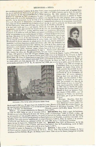 LAMINA V03294: Calle de Melbourne, Australia