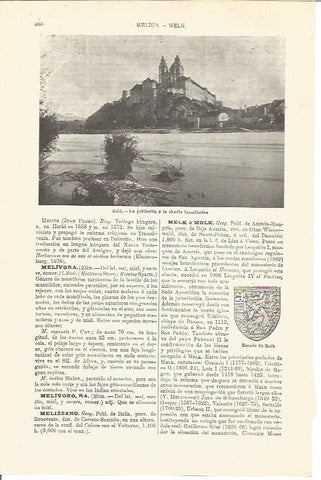 LAMINA V03301: Abadia benedictina en Melk, Austria