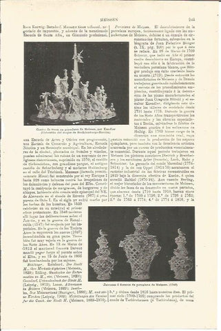 LAMINA V03243: Jarrones y porcelanas de Meissen