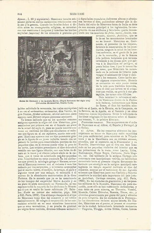 LAMINA V03377: Bodas de Mercurio y de la ninfa Herse, Tapiz siglo XVI 