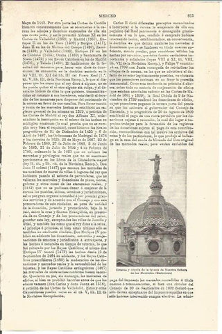 LAMINA V03370: Iglesia de Nuestra Señora de las Mercedes en Barcelona