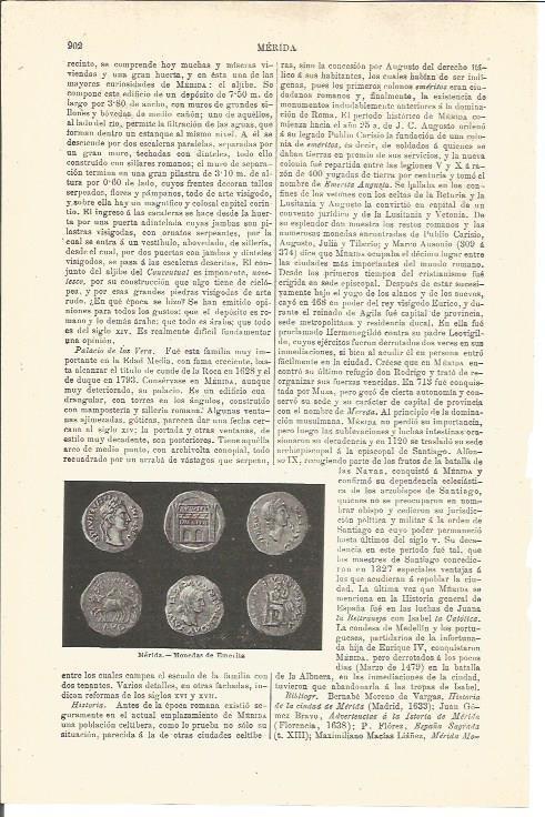 LAMINA V03386: Monedas de Emerita