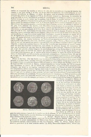 LAMINA V03386: Monedas de Emerita