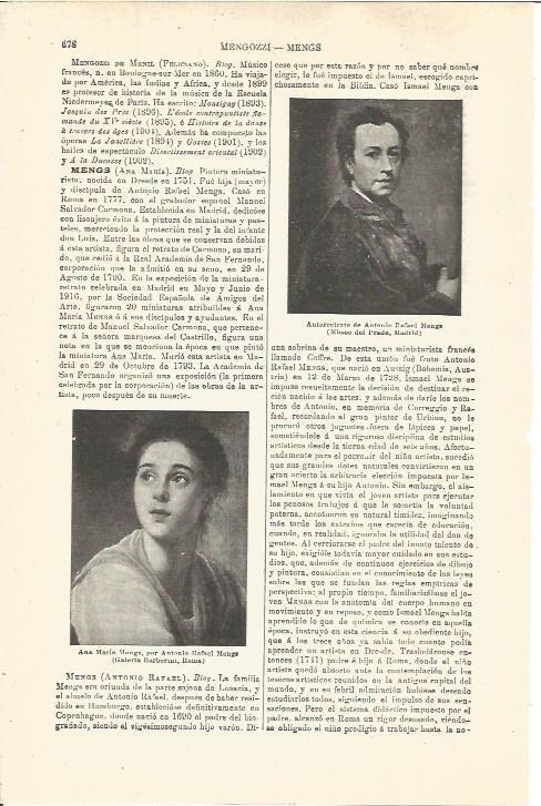 LAMINA V03336: Ana Maria Menge por A. Rafael Mengs