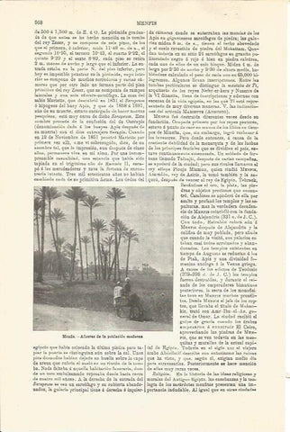LAMINA V03334: Vista afueras de Menfis, Egipto