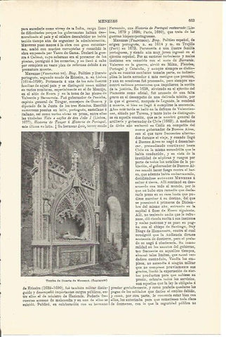 LAMINA V03332: Tumba de Duarte de Menezes