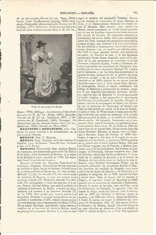 LAMINA V03354: Traje de mujer de Meran