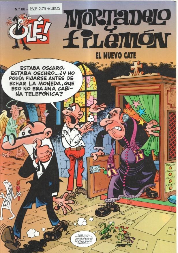 Coleccion Ole numero 080: Mortadelo y Filemon: El nuevo cate